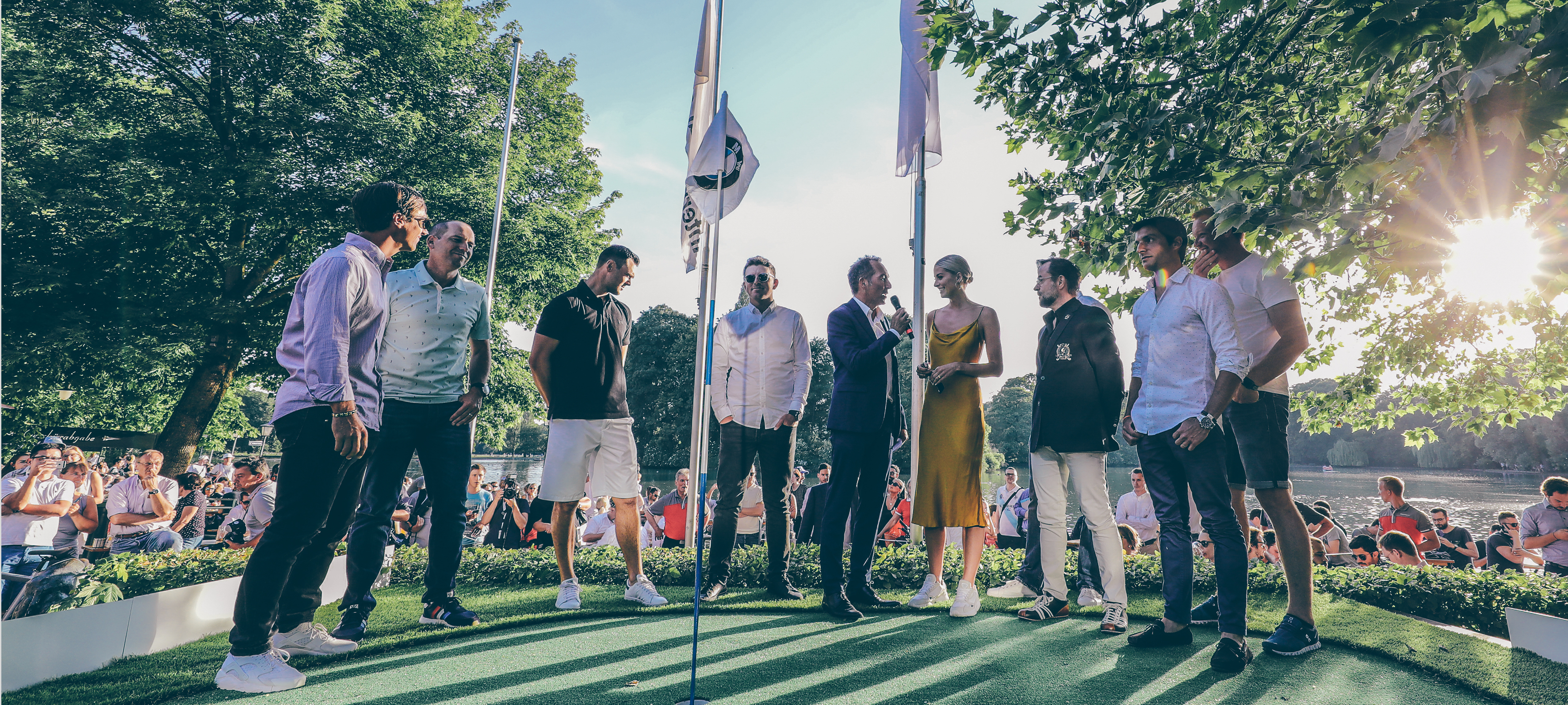 BMW International Open Tee Off BMW International Open Tee Off